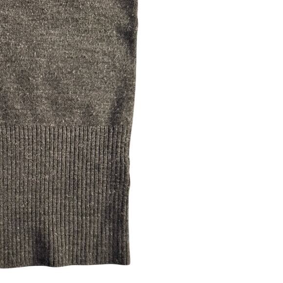 Takeout Women's Gray V-Neck Sweater - Picture 2 of 4